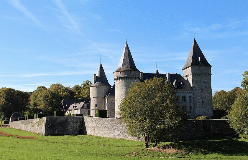 Château de Flawinne, Namur, Belgium, Belgium